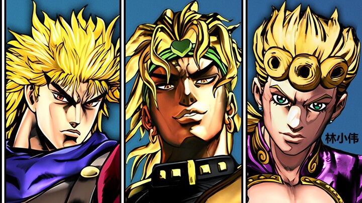 [4K60fps] "Father and Son: The Growth of Jonathan DIO Giorno" JoJo no Kimyou na Bouken: Kutipan kali