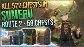 ALL 572 CHESTS IN SUMERU! - ARDRAVI VALLEY! | ROUTE 2 - 58 CHESTS!