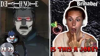 YAGAMI DID IT, LIGHT IS THE WORST! Death Note Episode 28 and 29 REACTION + REVIEW