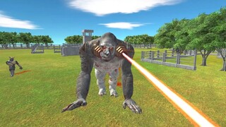 Atomic Goro Hunting Me. FPS Perspective! Animal Revolt Battle Simulator