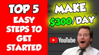 Make Money on YouTube | How to get Started on YouTube