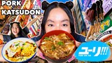 I WENT TO JAPAN | I TRIED TO RECREATE ANIME FOOD | PORK KATSUDON FROM YURI ON ICE!