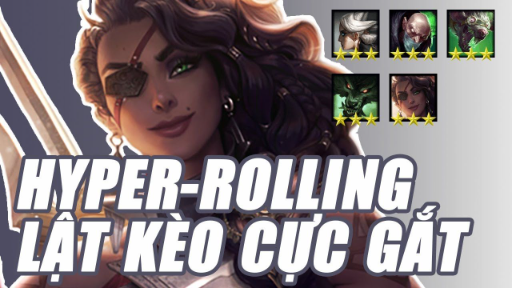 TFT SET 6 - ĐTCL 6_ 4 máu lật kèo êm xịt với Samira ⭐⭐⭐