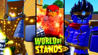 LANÇOU o WORLD OF STANDS! NOVO JOGO de JoJo com STORYLINE IMERSIVA e TEXTURAS MARAVILHOSAS (Roblox)