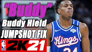 Buddy Hield Jumpshot Fix NBA2K21 with Side-by-Side Comparison