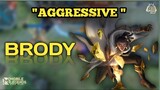 Agressive Brody Gameplay 🔥 |1v3 Lane ??? |