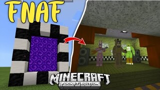 Portal to Five Nights At Freddy's Dimension in Minecraft | Minecraft Pe