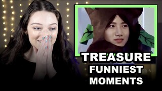 TREASURE Funny Moments Reaction!! are treasure idols or comedians?