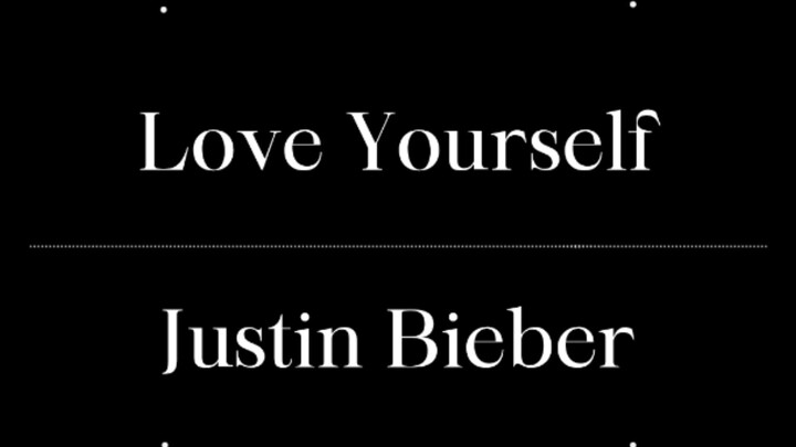 Love Yourself - Justin Bieber (cover)