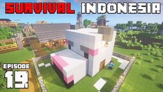 BUAT KANDANG POLAR BEAR RAKSASA !! - Minecraft Survival Indonesia (Eps.19)