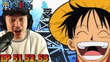 LUFFY DOES NOT GIVE A F%CK!! || LUFFY'S EXECUTION || One Piece Episode 51, 52, 53 Reaction