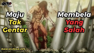 TERPUKUL TERCABIK TERSIKSA HANYA DEMI  ALUR CERITA ANIME ATTACK ON TITAN FINAL P