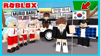 Adiku Jatuh Cinta Sama Murid Baru Dari Korea Di Roblox Brookhaven ft @Shasyaalala