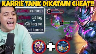 META BARU Karrie Tank Sampe Dibilang Gw Nge CHEAT!! - Mobile Legends