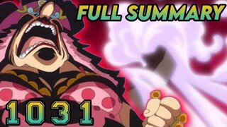 one piece 1031 full summary. galit na galit si bigmom