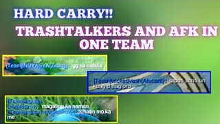 HARD CARRY DUE TO TRASHTALKER AND AFK TEAMMATES | WICKEDVASH ALUCARD | MLBB