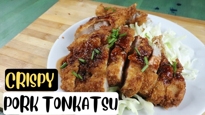 How to make Pork Tonkatsu | Crispy pork Tonkatsu