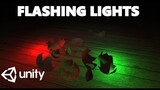 HOW TO CREATE FLASHING LIGHTS IN UNITY TUTORIAL