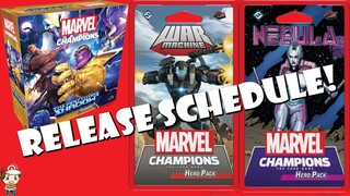 Marvel Champions Release Schedule! (BIG Updates!)