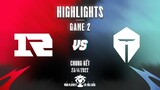 RNG vs TES | Highlights - Game 2 | Chung Kết LPL Mùa Xuân 2022