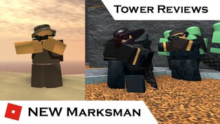 Marksman (Outdated) | Tower Reviews | Tower Battles [ROBLOX]