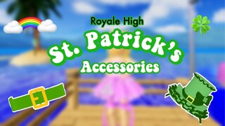 All Royale High St. Patrick's Accessories | 2019 & 2020