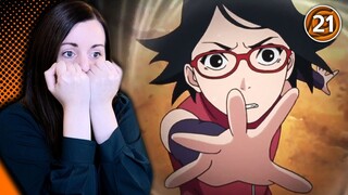 SASUKE & NARUTO TEAM UP! - Boruto Episode 21 Reaction