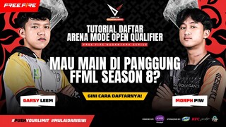 Tutorial Daftar Open Qualifier FF Nusantara Series | Arena Mode