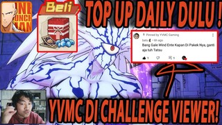 🔥🔥DI CHALLENGE VIEWERS & TOP UP DAILY LAGI [BERHARAP HOKI LAGI] - ONE PUNCH MAN:The Strongest