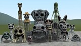 NEW ALL ZOONOMALY MONSTERS FAMILY In Garry's Mod!