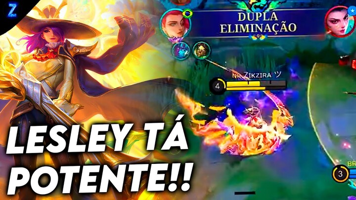 LESLEY AINDA É FORTE!! - LESLEY GAMEPLAY | Mobile Legends