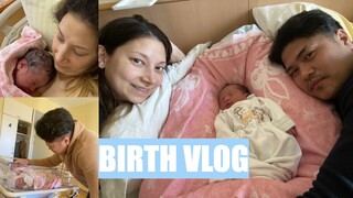 FILIPINO FOREIGNER COUPLE GIVING BIRTH I Birth report I Vlog on with RJ & Tin I Vlog 107