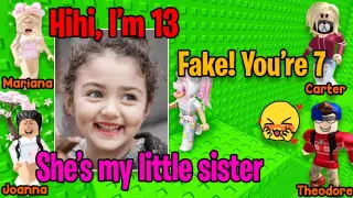 🐱 TEXT TO SPEECH 🐸 My Mom Doesn't Believe Me Because Of My Sister 🦄 Roblox Story #583