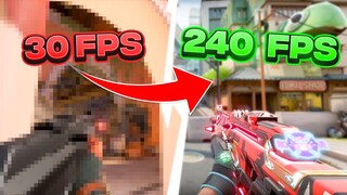 The BEST Valorant Settings to BOOST FPS in 2022