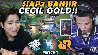 KEMARIN ALICE, SEKARANG CECIL!! META MAGE GOLDLANE IS REAL?! - RRQ VS EVOS MATCH 1