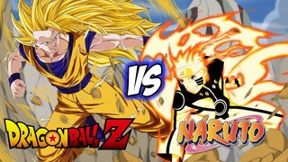 DRAGON BALL VS NARUTO | ANIME WHAT IF