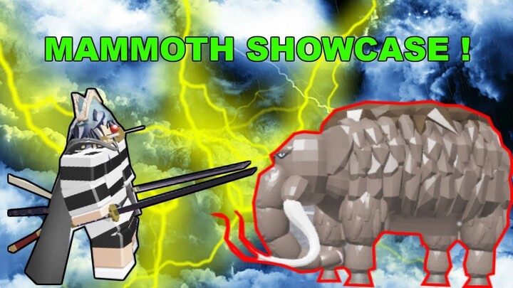 *OVERPOWERED* Showcasing Mammoth Devil Fruit ! | ONE PIECE FINAL CHAPTER 2 | Roblox One Piece Game