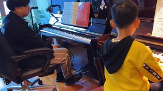 Người duy nhất tôi đã vượt qua trong bài học piano ngày hôm nay thực sự tốt!