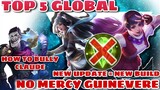 GUINEVERE GAMEPLAY - HOW TO BULLY CLAUDE - TOP GLOBAL 5 - MOBILE LEGENDS