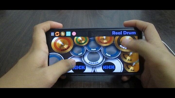 Mobile Legends ( Real Drum App Cover )