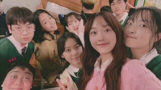 【Zombie School】After watching the drama, take a look at the selfies and group photos of the main cha