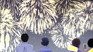 Watching fireworks with your loved ones