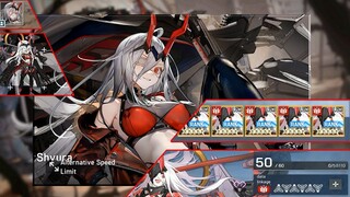 【ARTERY GEAR FUSION】SHYURA MAX RANK AND COSTUME SHOWCASE