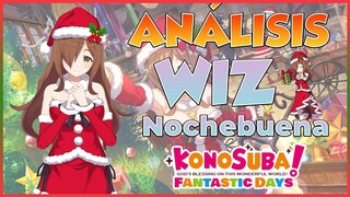 Konosuba Fantastic Days Global/ ANÁLISIS "WIZ NOCHEBUENA" / LLEGA A ROMPER TODO / UNIDAD 10/10