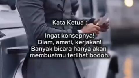 pesan ketua. 💪💪