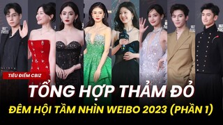 ĐÊM HỘI TẦM NHÌN WEIBO 2023: TỔNG HỢP THẢM ĐỎ (PHẦN 1)