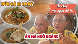 Lỡ mất bánh mì TRỨNG MUỐI, Color Man đành ăn BÚN CÀ RI CHAY siêu ngon !!! | Color Man Food