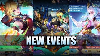 NEW EVENTS FOR ALDOUS, NANA, ANGELA AND WANWAN - MISTBENDERS, ANNUAL STARLIGHT AND DOUBLE 11