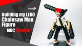 Building my LEGO Chainsaw Man Figure MOC Tutorial | Somchai Ud