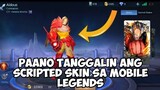 PAANO TANGGALIN ANG SCRIPTED SKIN SA MOBILE LEGENDS | NO NEED TO DELETE ALL RESOURCES